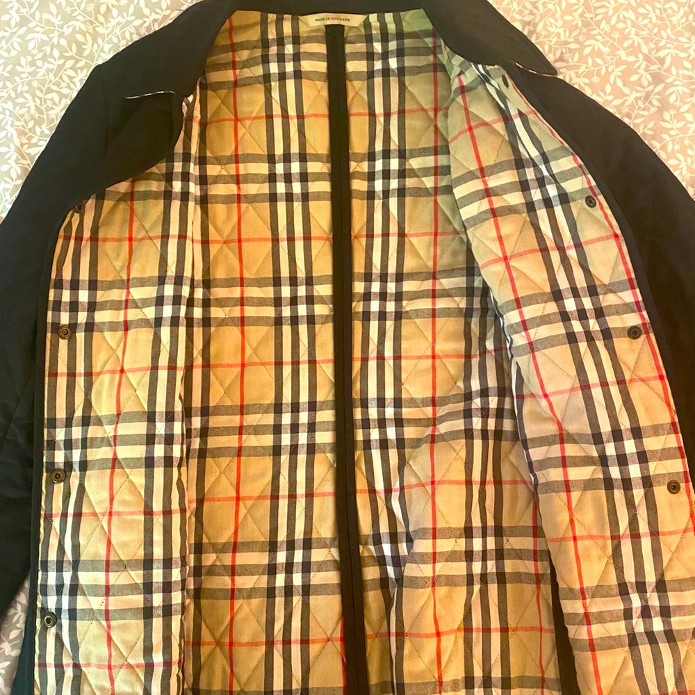 Burberry quilted jacket